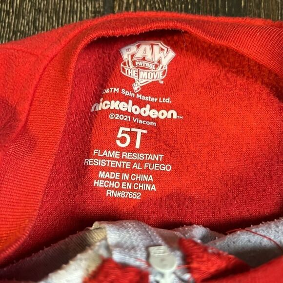 paw patrol pajamas and super hero spider man pajamas. size 5T - Picture 5 of 6